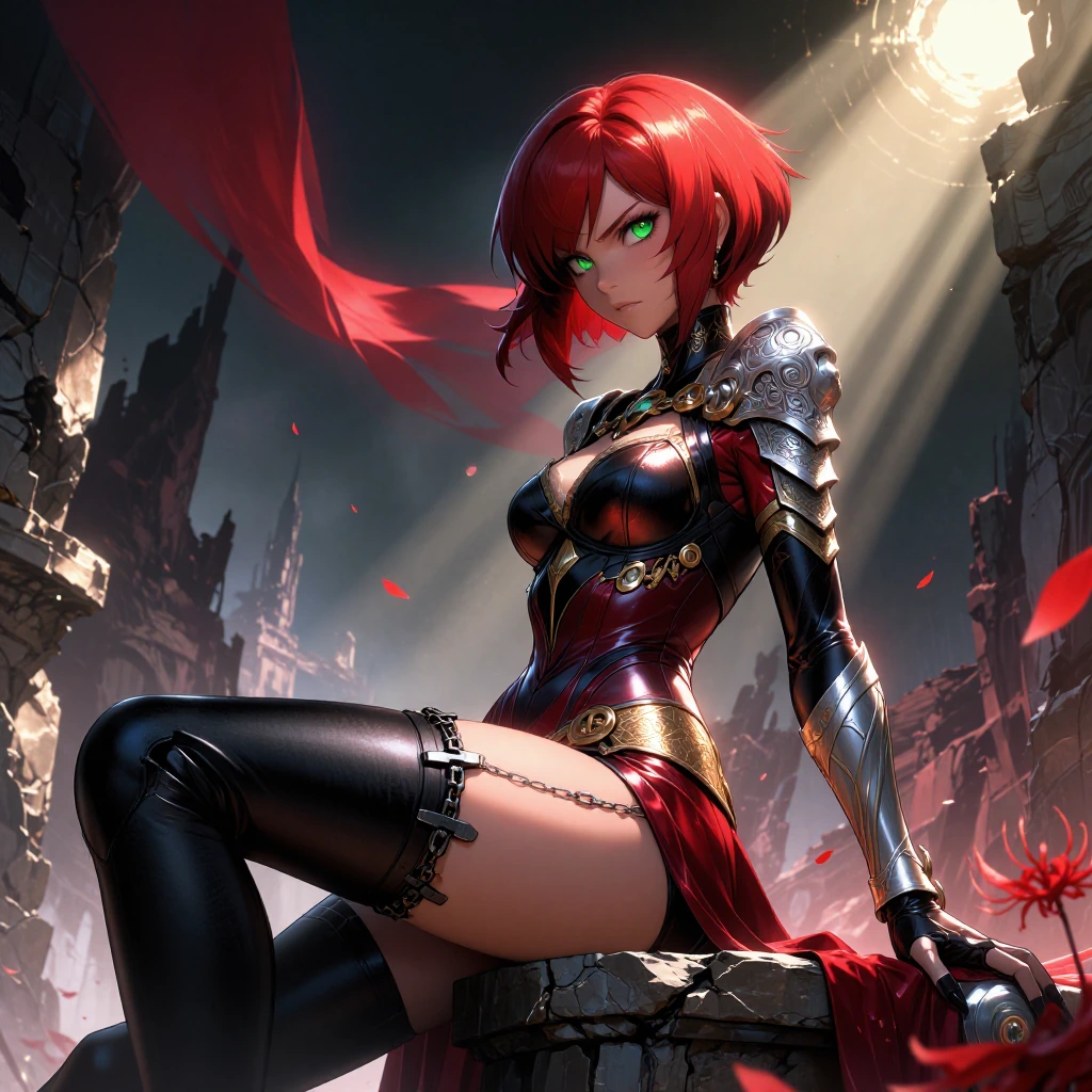 masterpiece, best quality, ultra-detailed 8k hyperrealistic cinematic anime illustration, dramatic e…