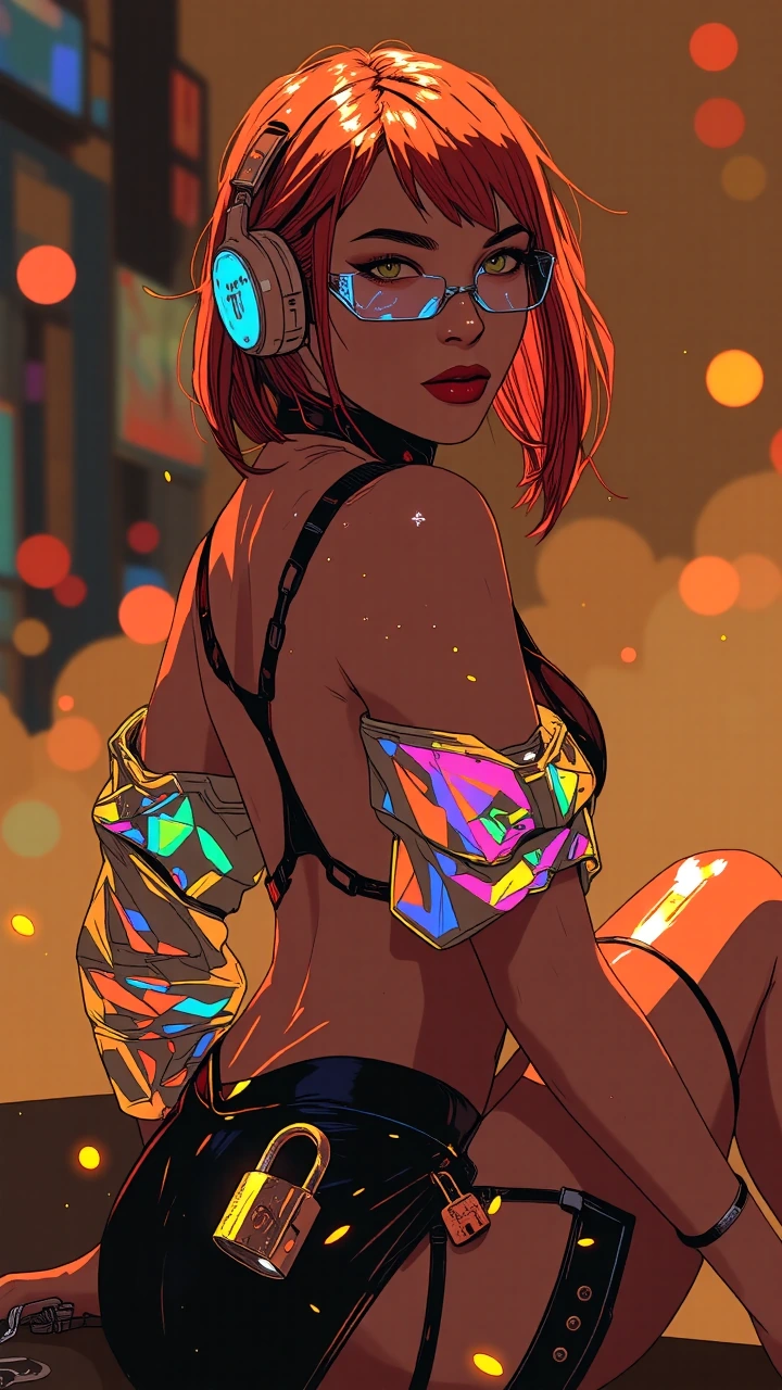 Here is my chained take on @roryaiwrench stunning prompt.