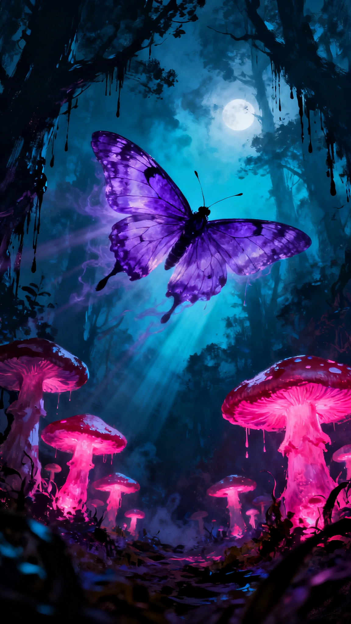 Here, the soul becomes a moth, drawn to the poisonous glow of a consuming beauty. Do not follow the…