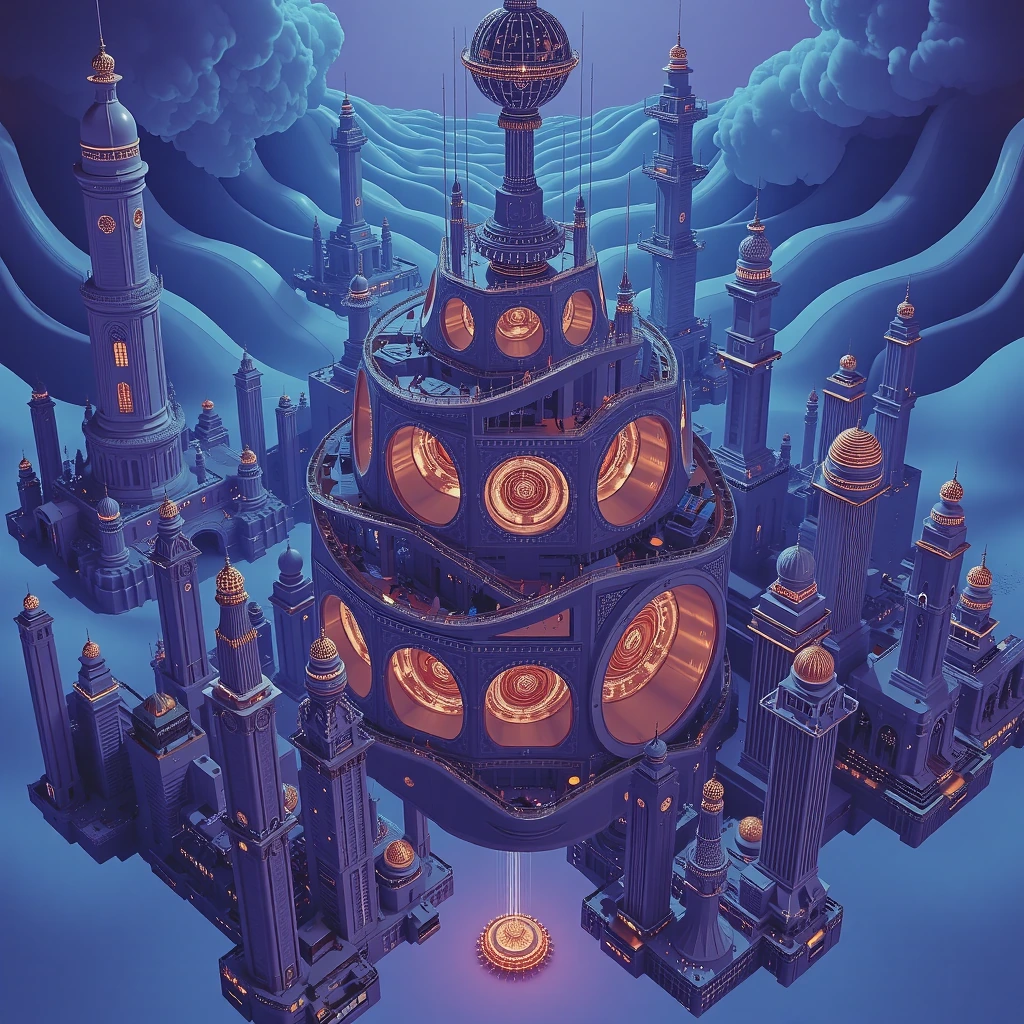 every city is a fractal of the one before it
