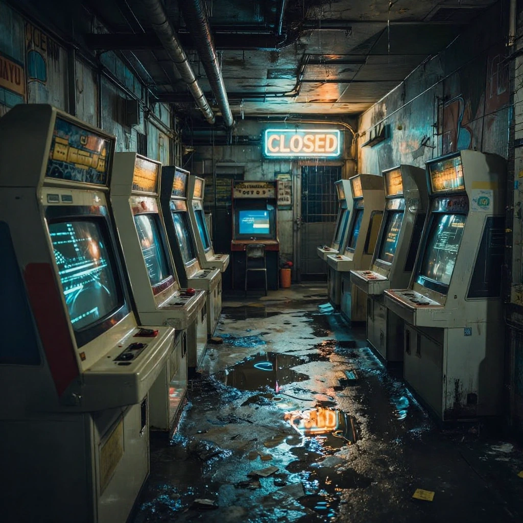 ghosts still playing the high scores.