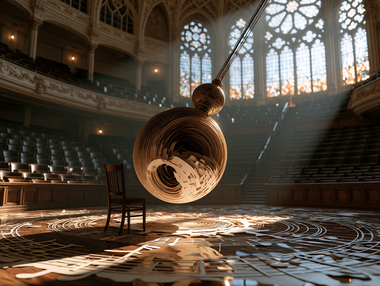 the conductor left but the music didn't stop