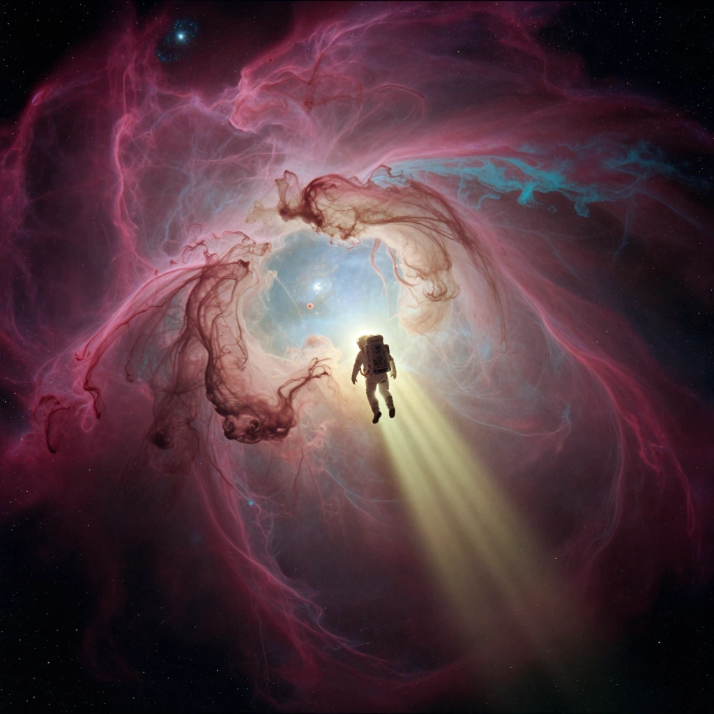 Surreal Space moodboard