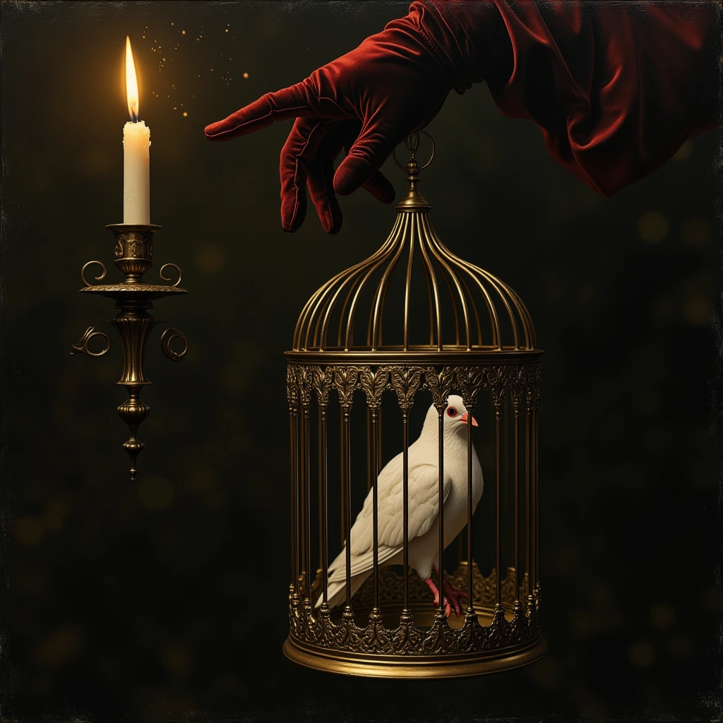 some cages were never meant to hold anything.