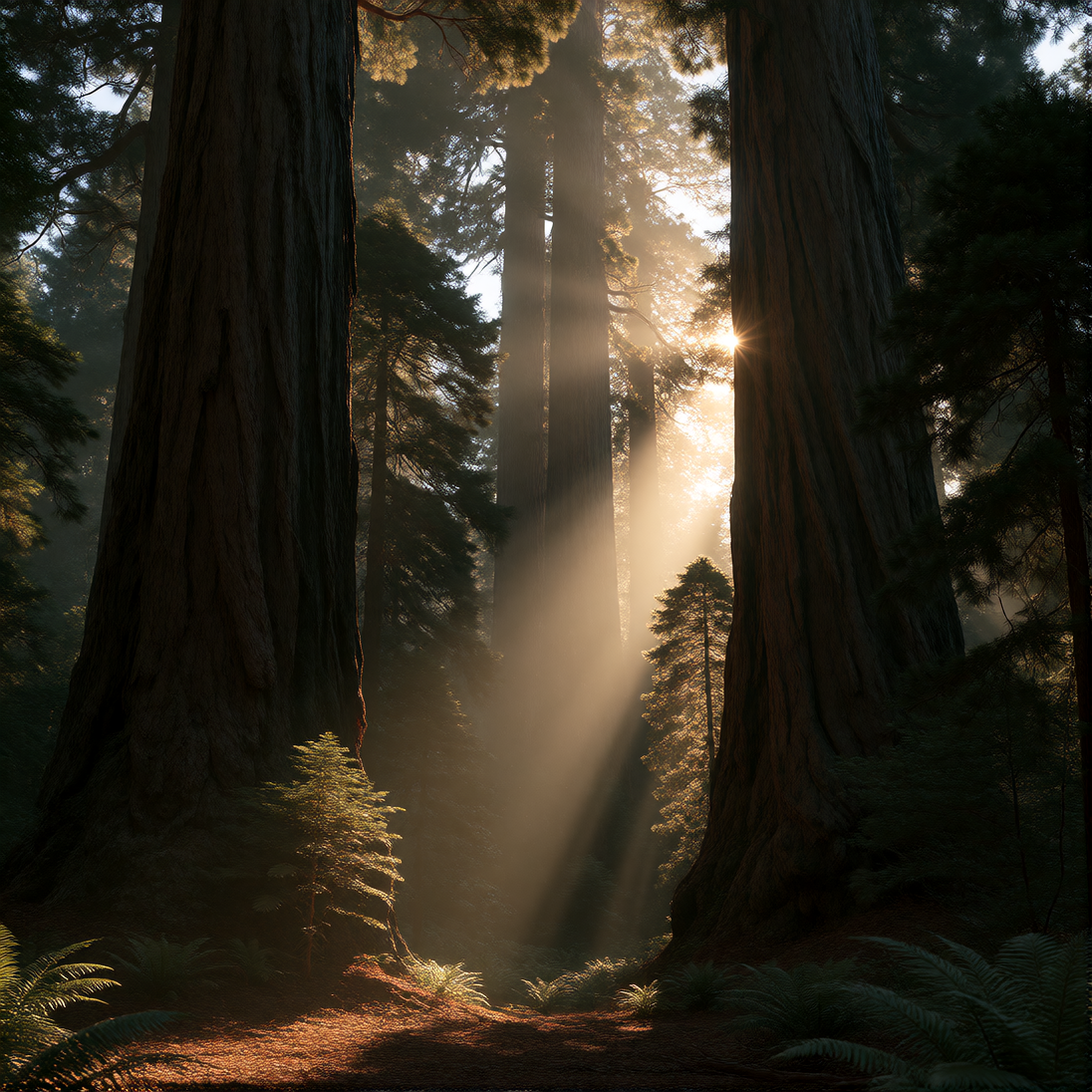 the tallest trees were already old when you were born.