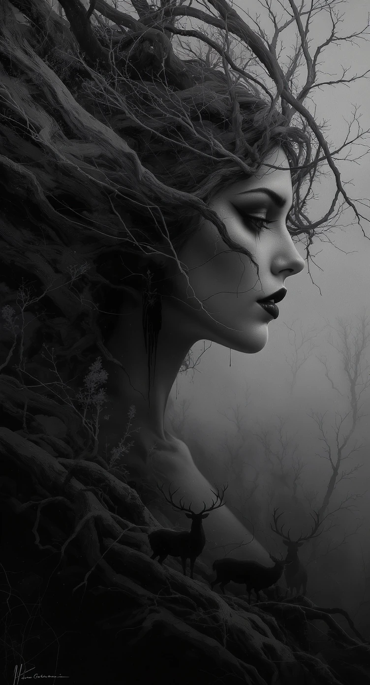 Where humans end, the forest begins. I am the memory of the woods, woven from darkness and silence.…