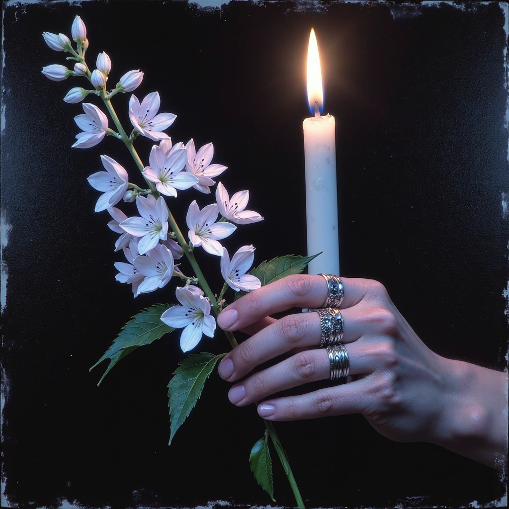 what blooms in the dark grows softer.