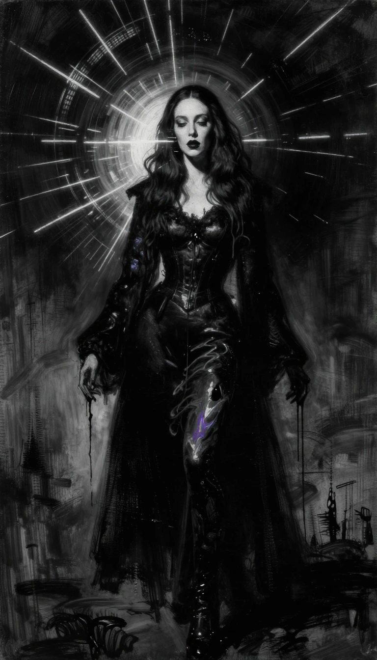 My muse Elvira wishes all of you, dear creative friends, an enchanting dark evening. 🙏🌒🖤🫶