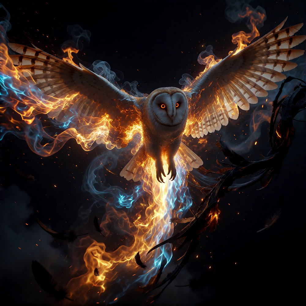 The afterburner of an owl using AFTERBURNER