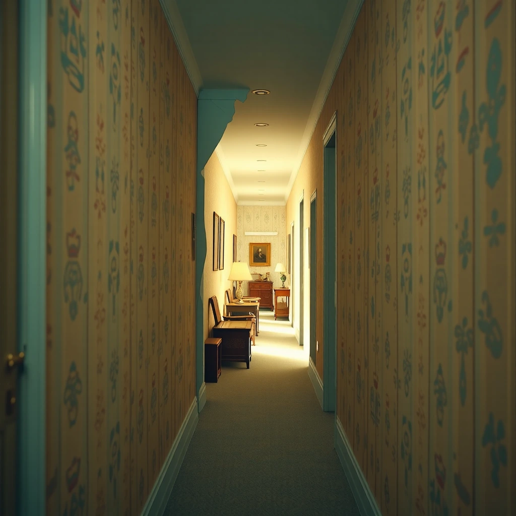 you've walked this hall before but something's different now