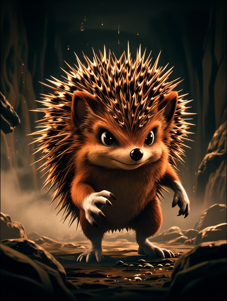 Vampire Hedgehog on Crack