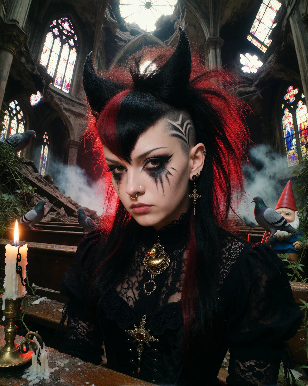 Inspired by « A devils haircut » by Beck