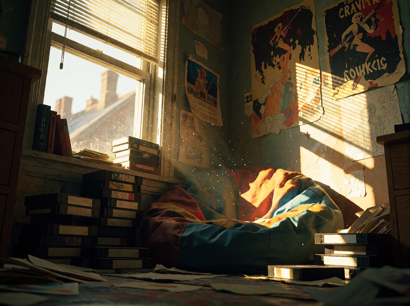 that specific light only exists in memories and old photos