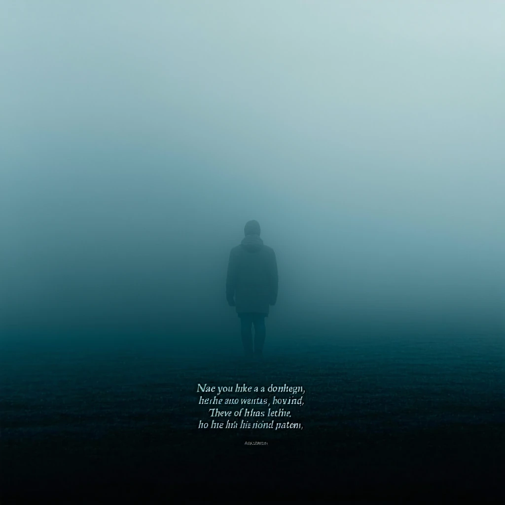 a quiet ache, suspended in mist
