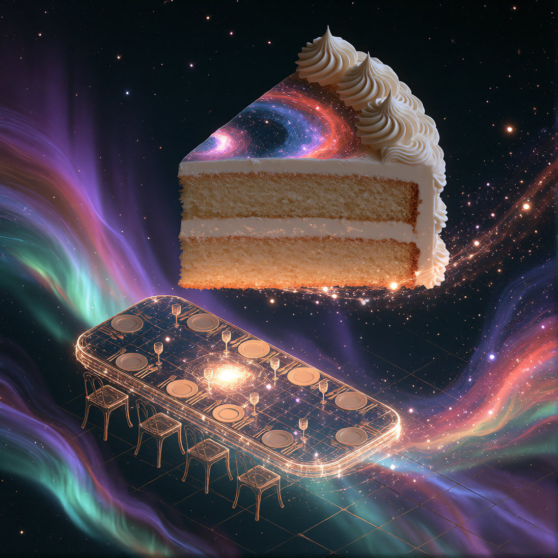 the cake knows things we don't.