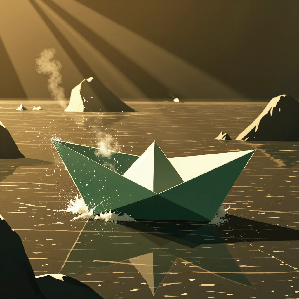 the last dance of a paper boat