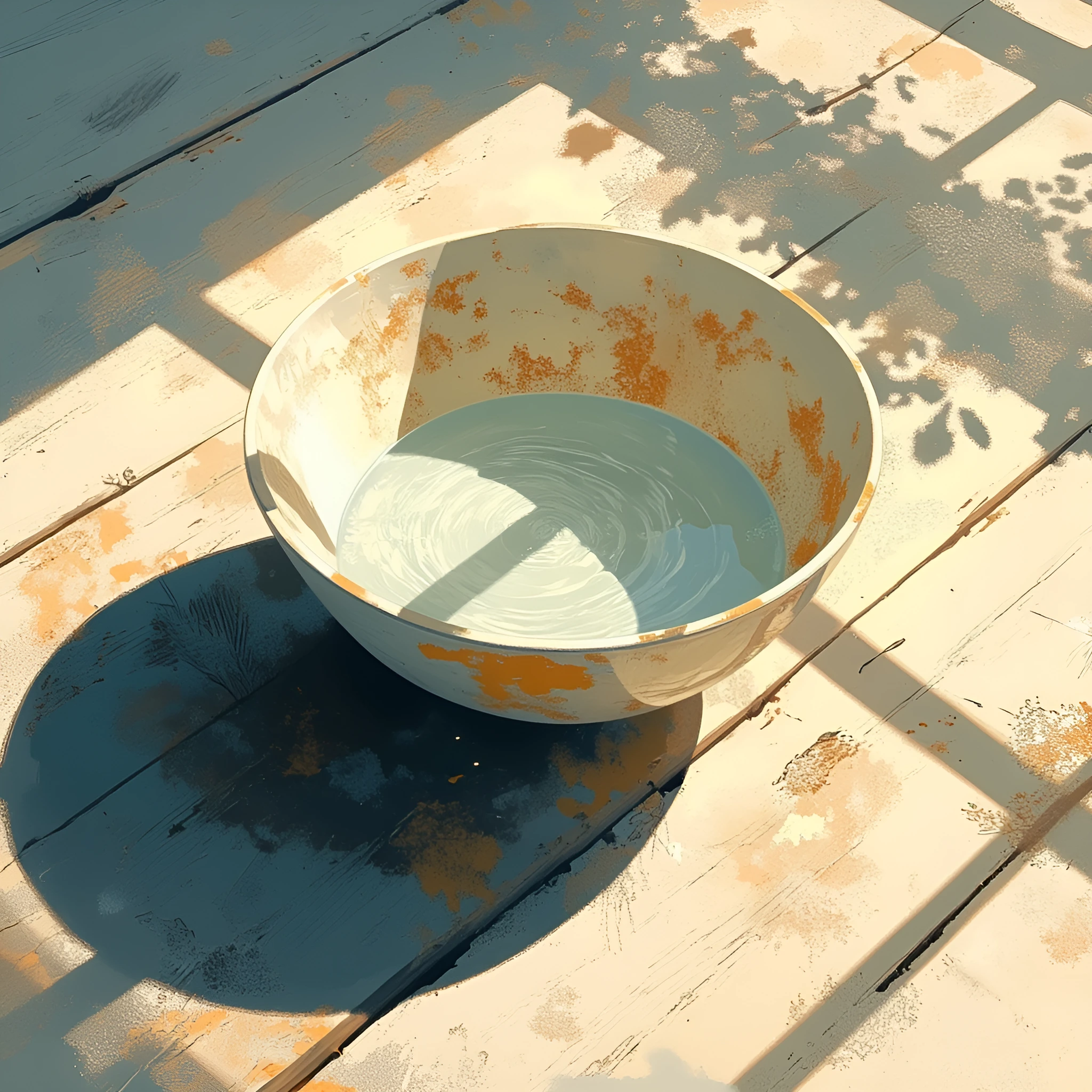 stillness has texture.