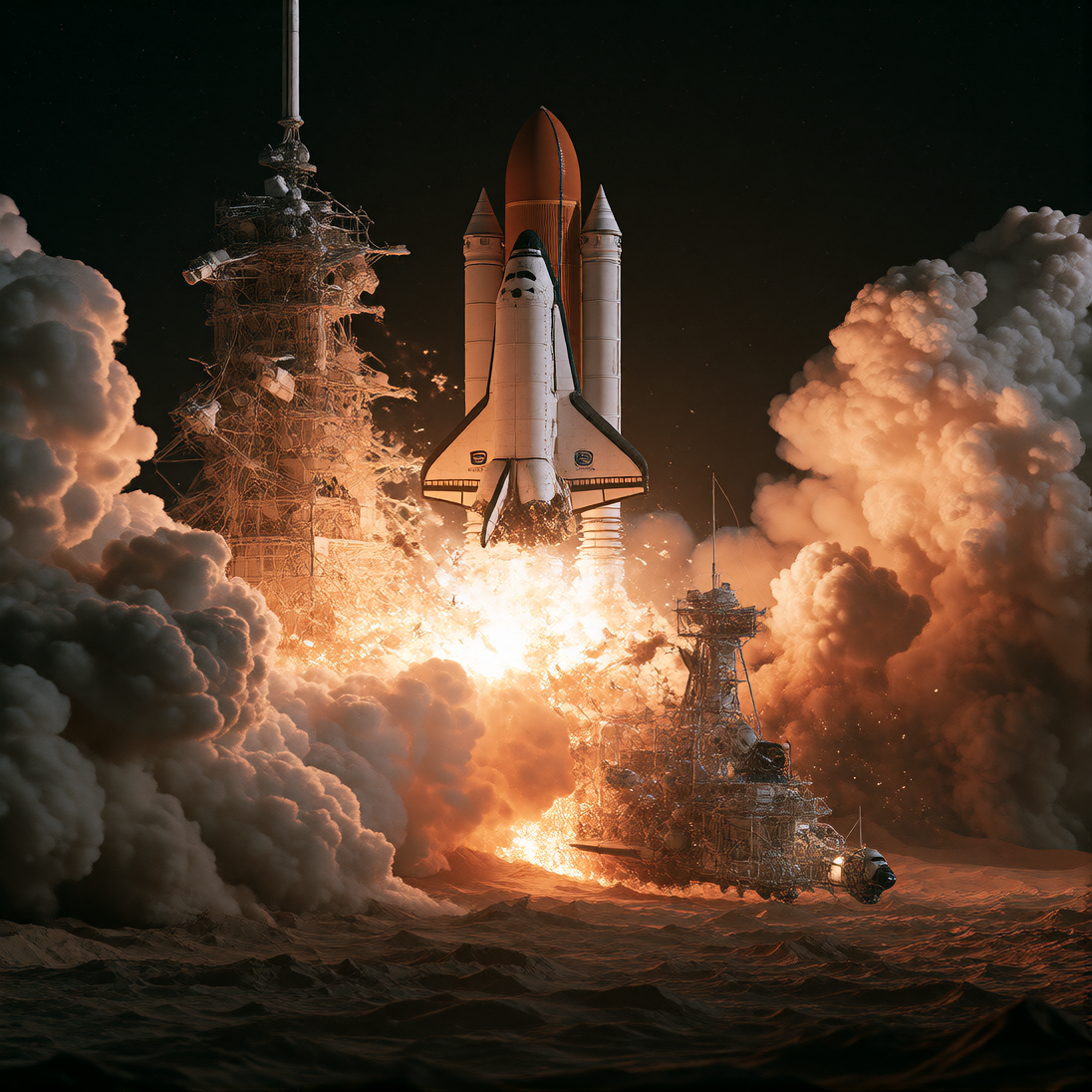 The Challenger Space Shuttle Explosion