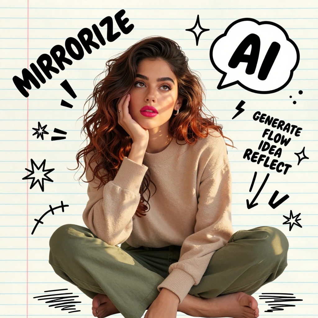 Create a highly detailed, vibrant illustrated portrait based precisely on the reference photograph of the woman. Capture her exact face likeness with meticulous accuracy: her distinctive facial structure, high cheekbones, full lips with the same glos