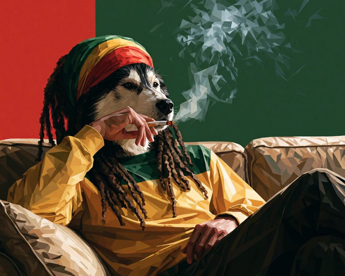 Because Drugged Huskies rest on Saturdays @GuruScorpion #aiartstyles