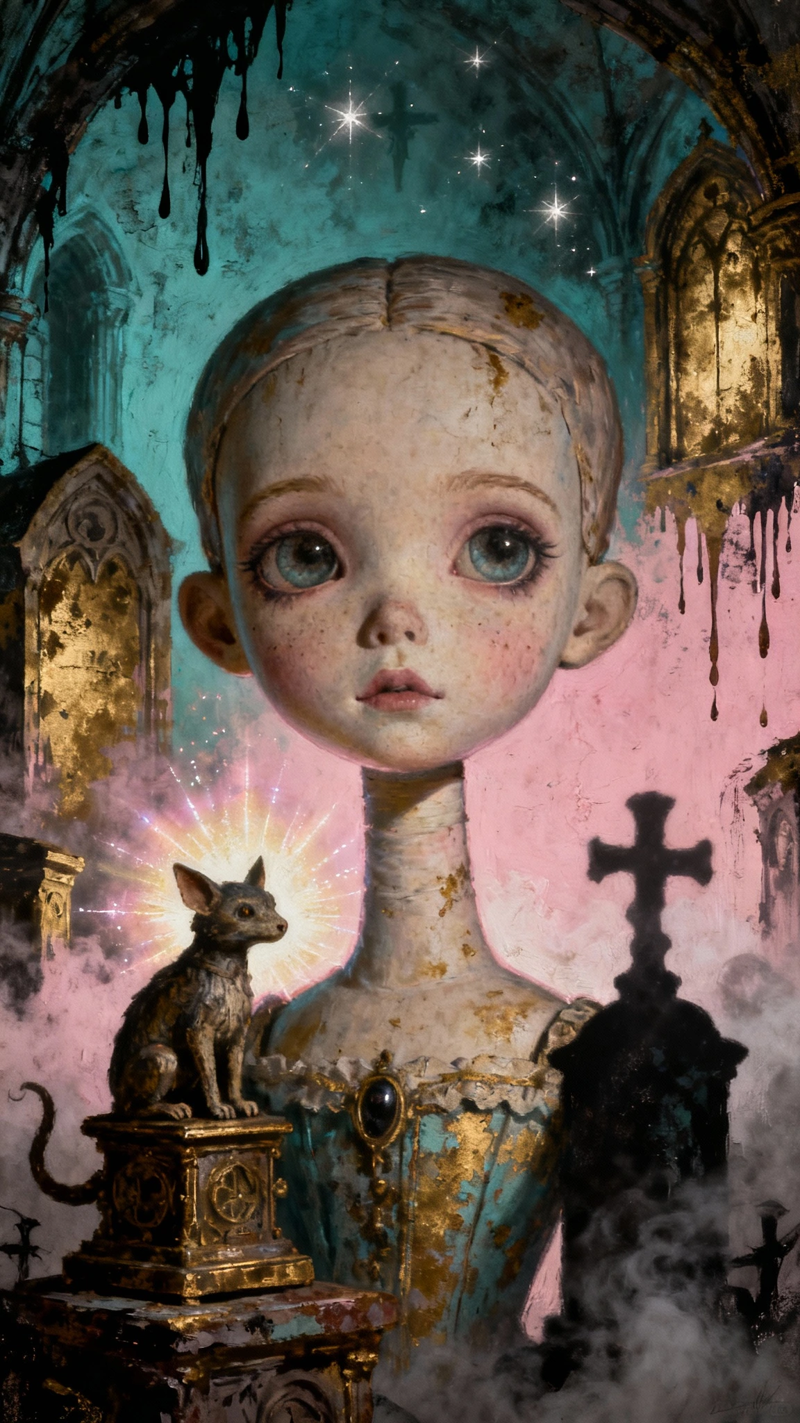 Innocence is a sanctuary that darkness always ends up tarnishing. Strange holiness, silent prayer...…