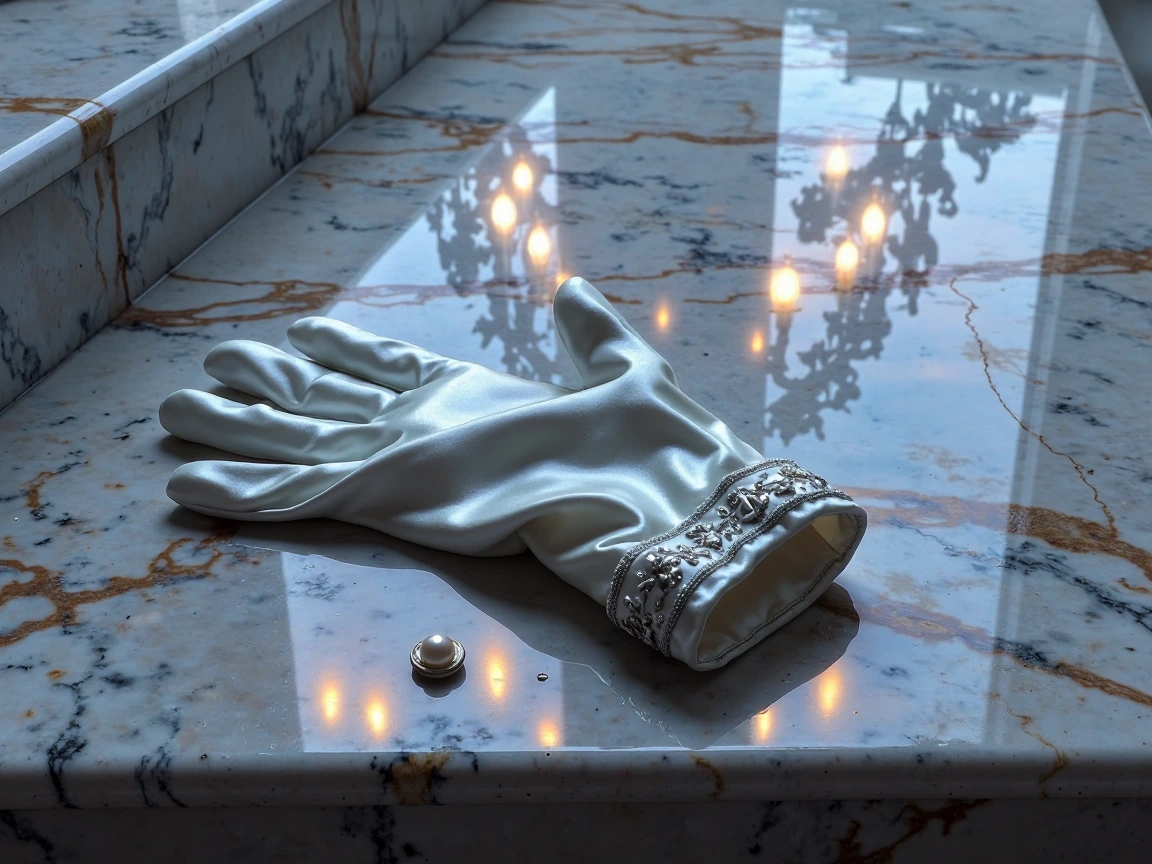 she danced until her gloves gave up.