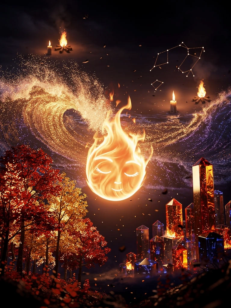 what fire dreams about