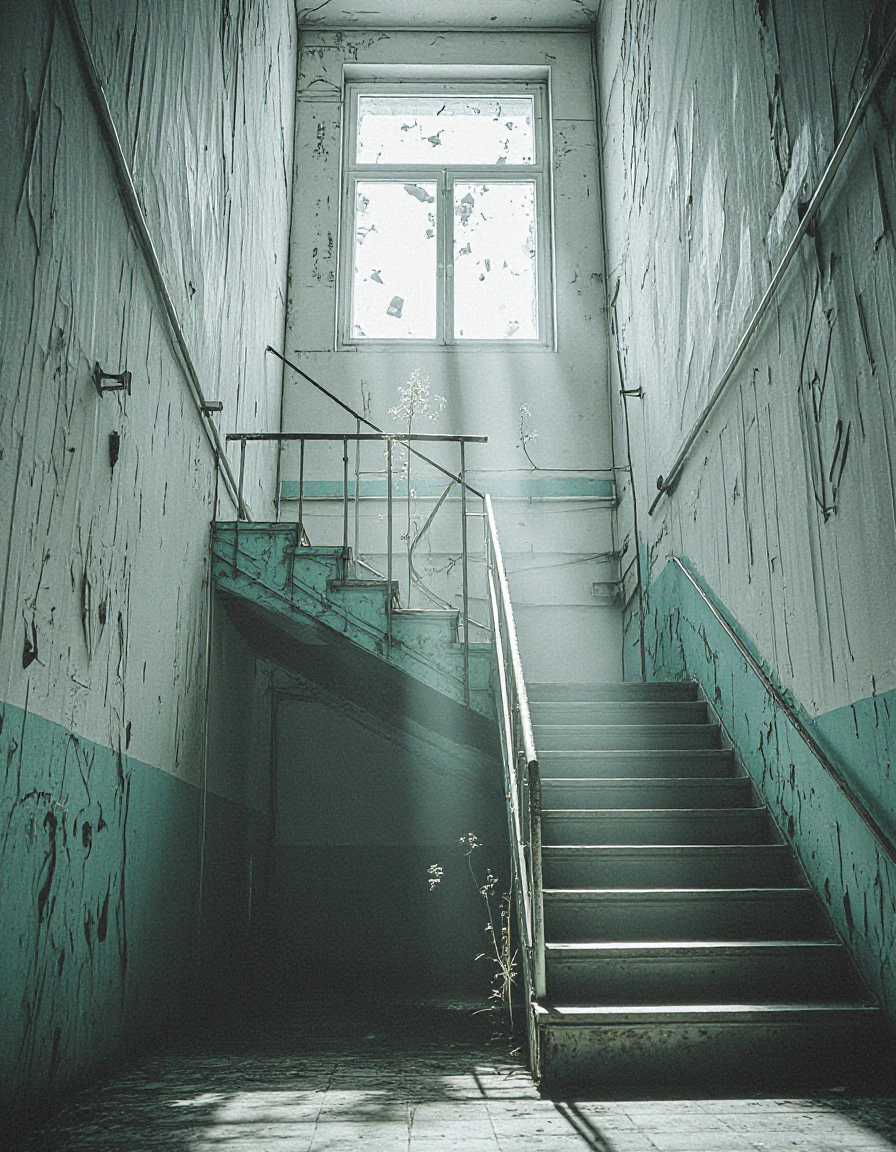 stairs nobody climbs anymore.