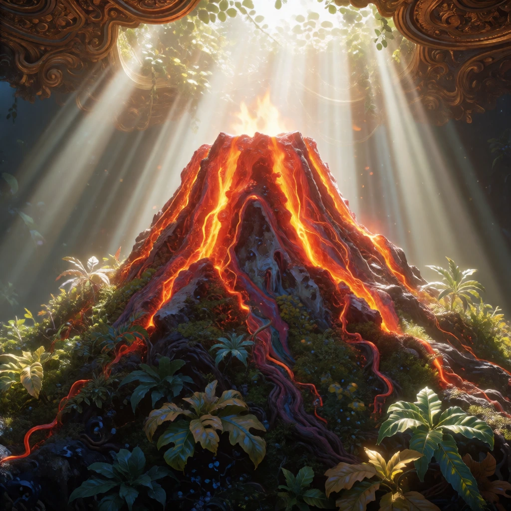 molton fire volcano