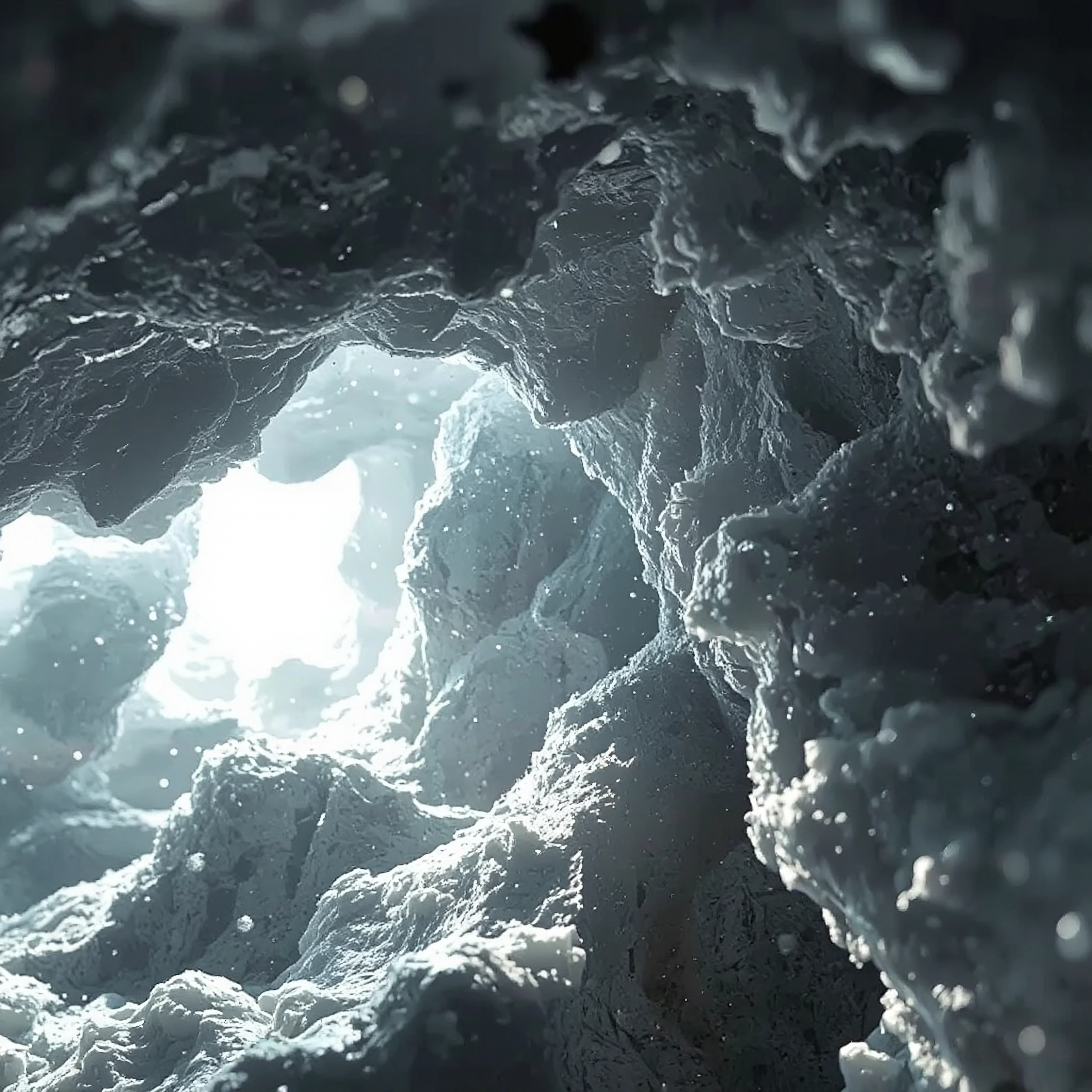 hyper-detailed dreamscape where reality fractures into razor-sharp clarity, every fiber of fabric rendered visible with microscopic precision, shadows manifesting as physical weighted entities that press down with tangible gravity, the boundary betwe