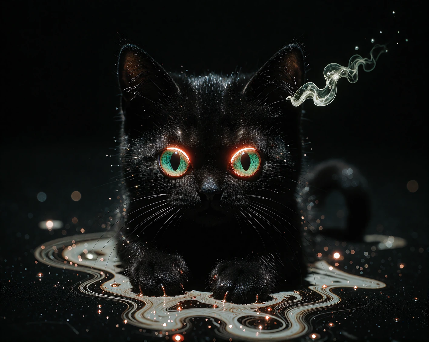 A kitten