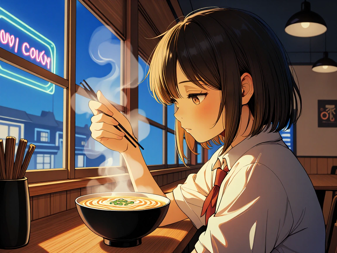 sometimes the best comfort comes in a bowl at 2am 🍜✨