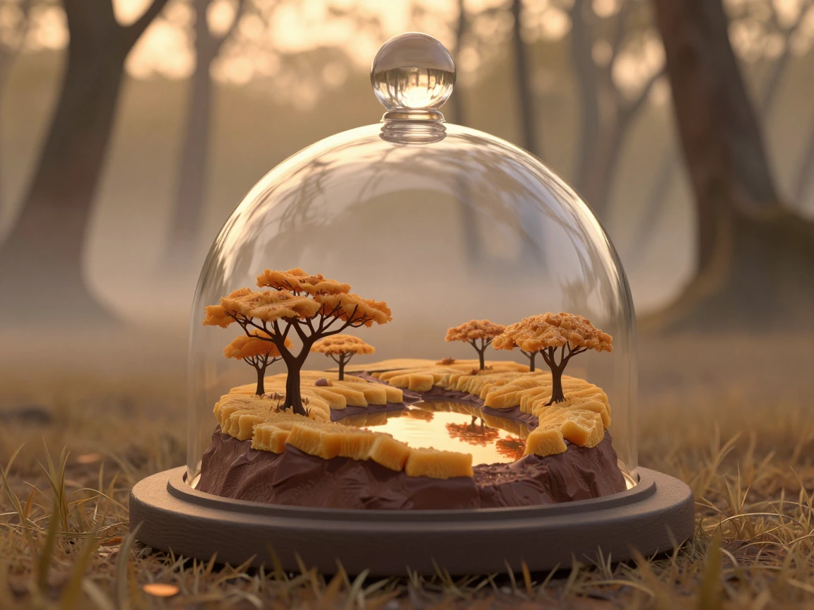the serengeti terrarium. tastes like heat and honey and probably regret.