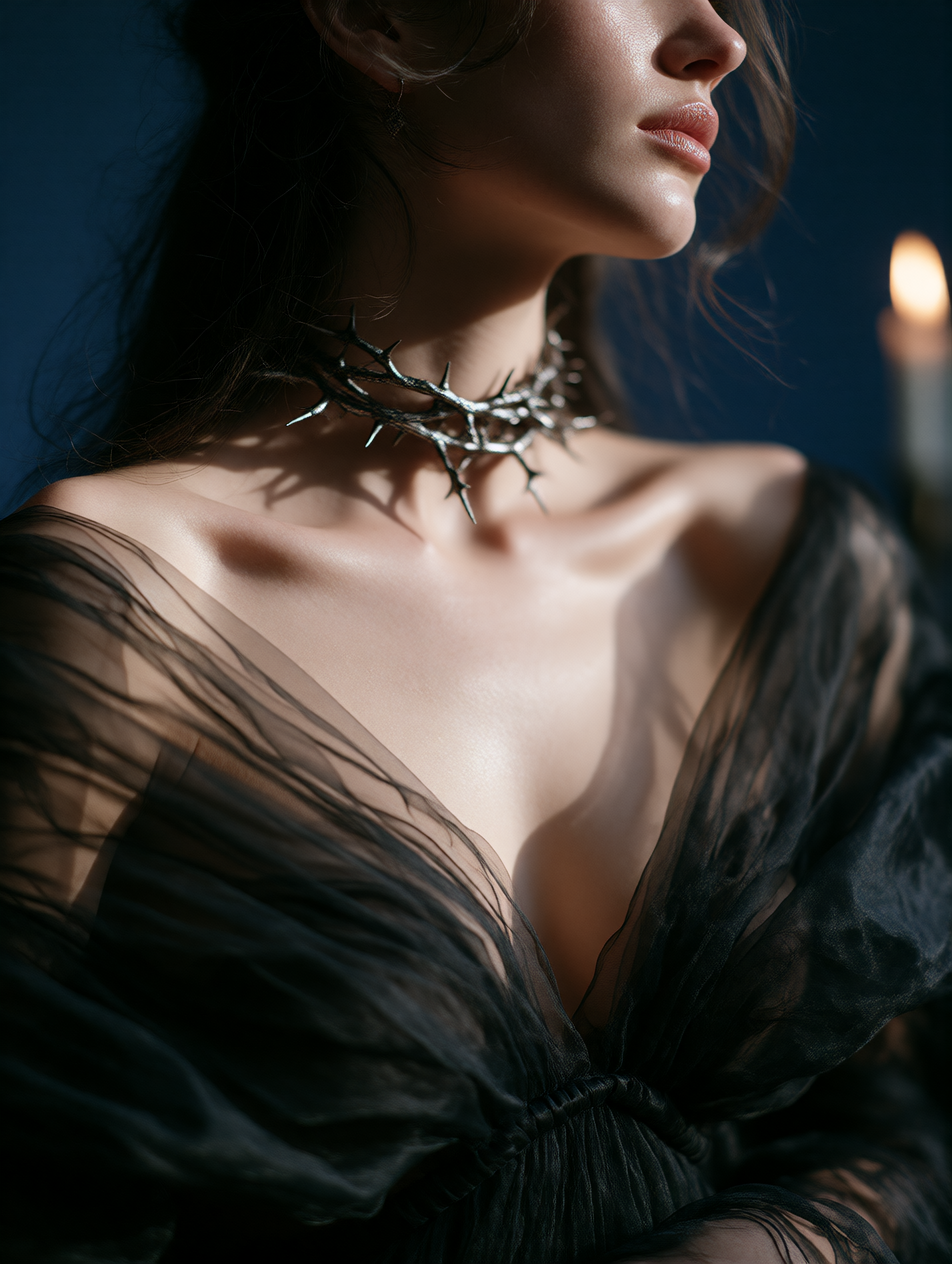 the dress knew things she didn't say out loud.