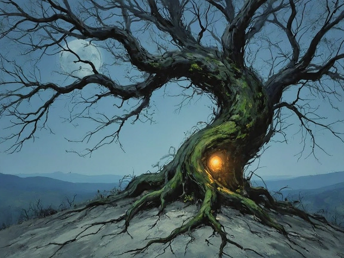 the trees remember what we forgot.