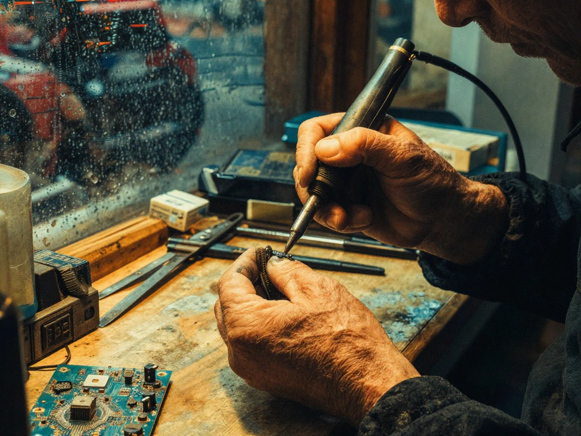 your hands know the work your mind forgot.