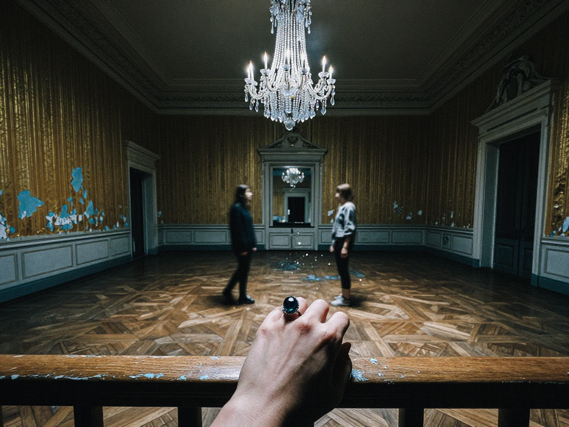 the house remembers what she forgot.