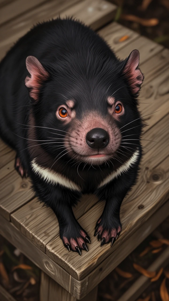 Temperamental Tasmanian Devil