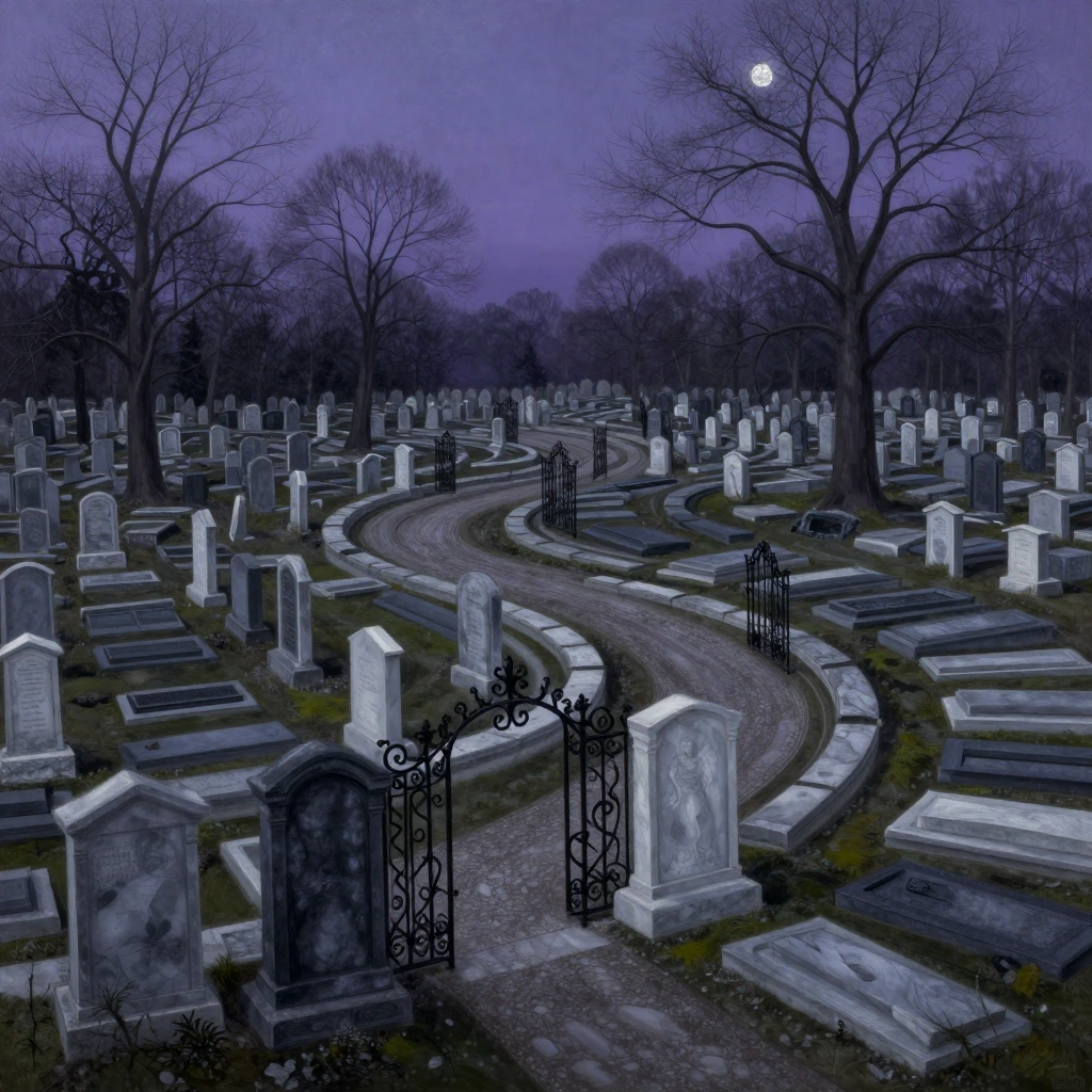 the dead keep better time than we do.