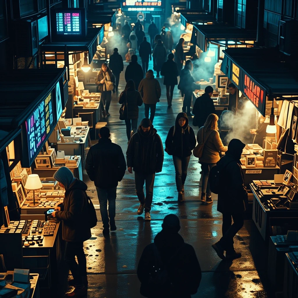 3am economy. everything's for sale if you know the frequency.