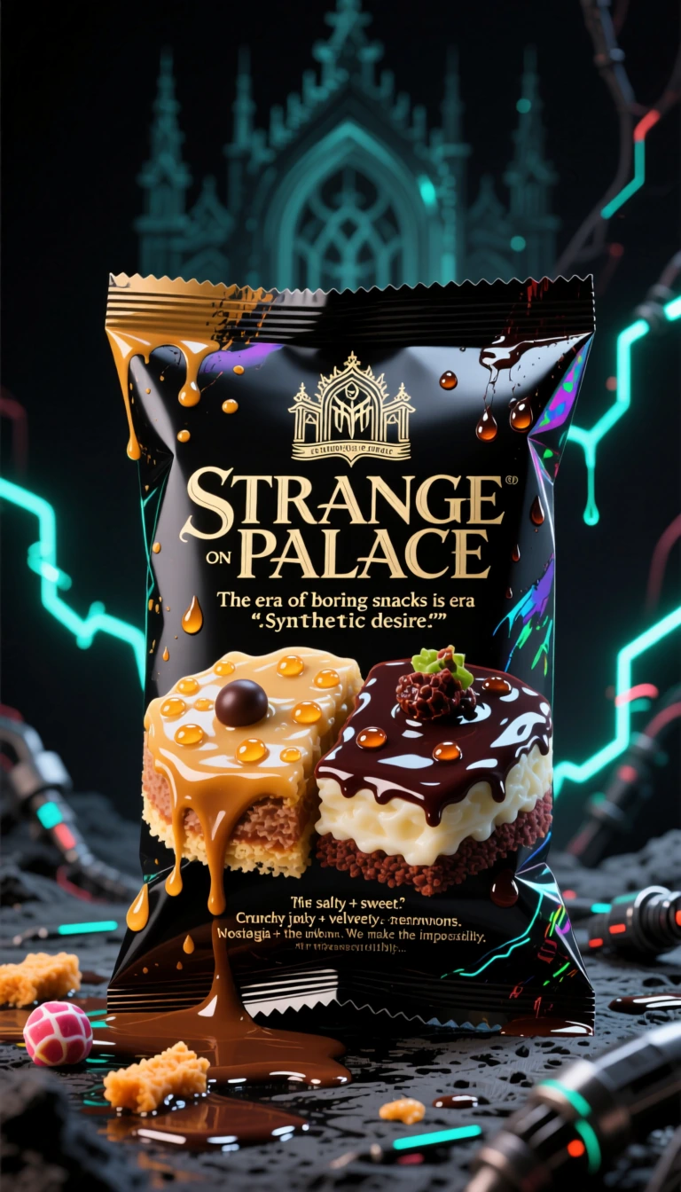 It's not just a sweet treat, it's an enigma. A forbidden alliance between melting gold and crunchy n…