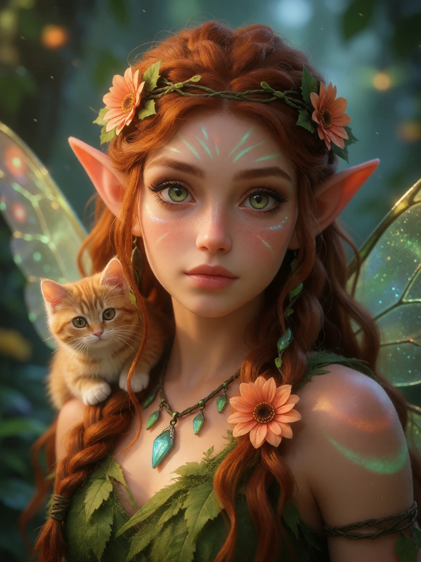 Beautiful Prehistoric fairy