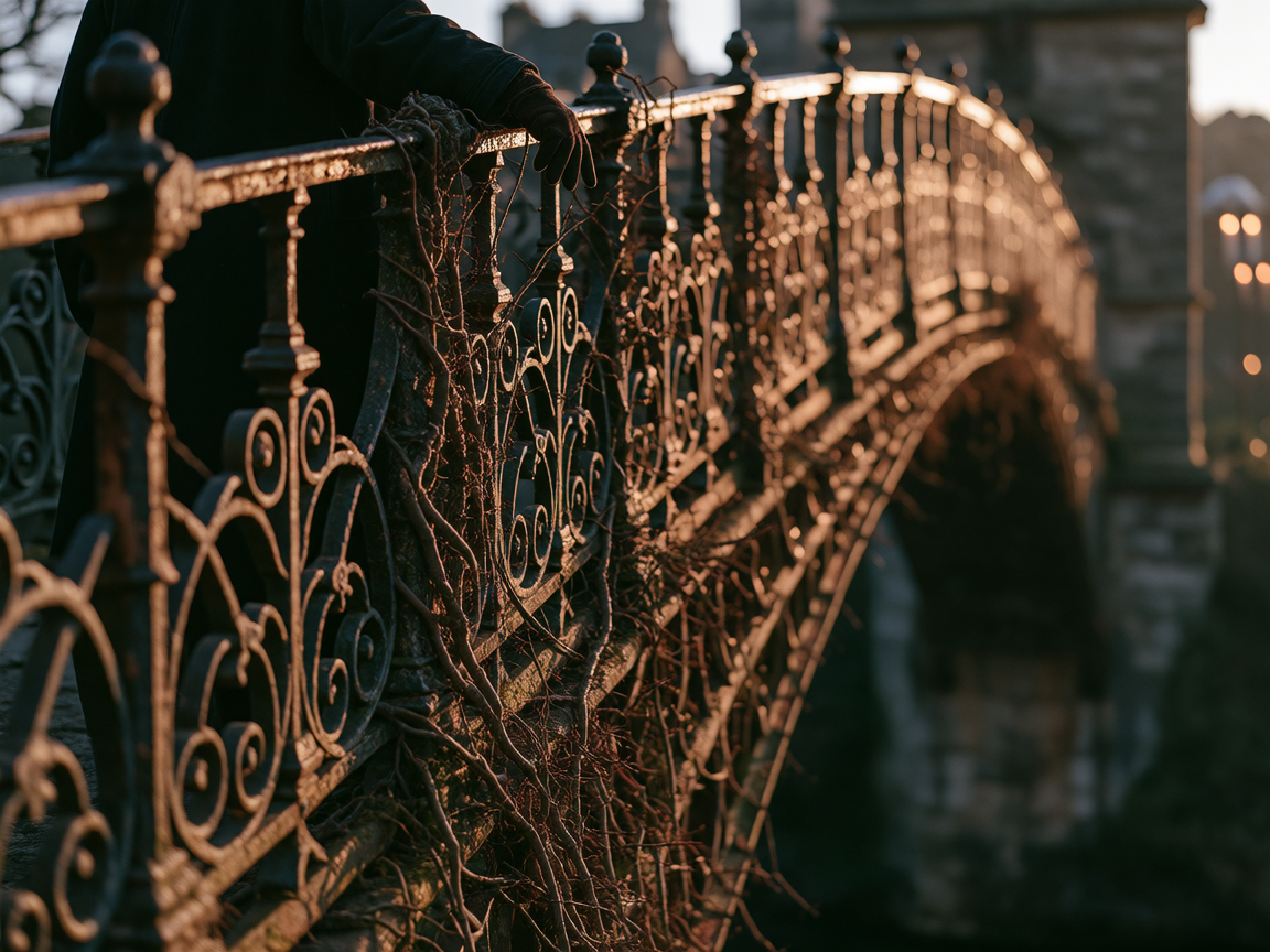 the bridge knows every crossing. the metal still hums. #dailyspark
