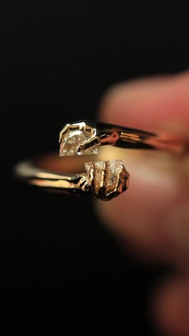 Two halves of the same diamond
