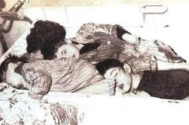 a scene from 'Bloody Christmas', Cyprus (1963)
