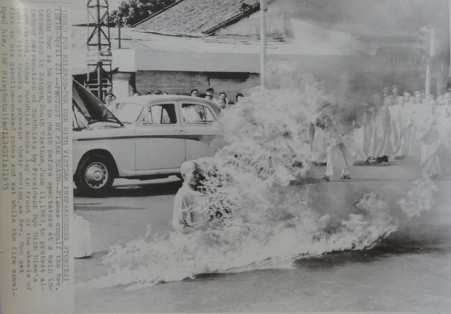burning Monk, 1963
