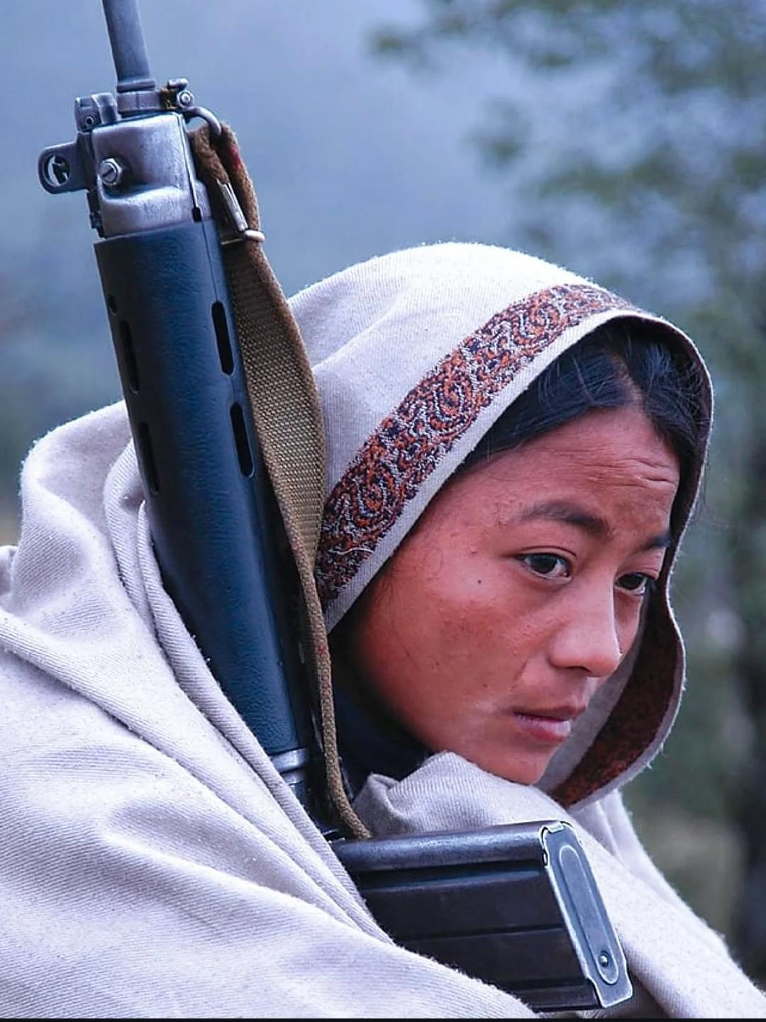 comrade Chunauti, commander of the 16th Battalion of the Peo…