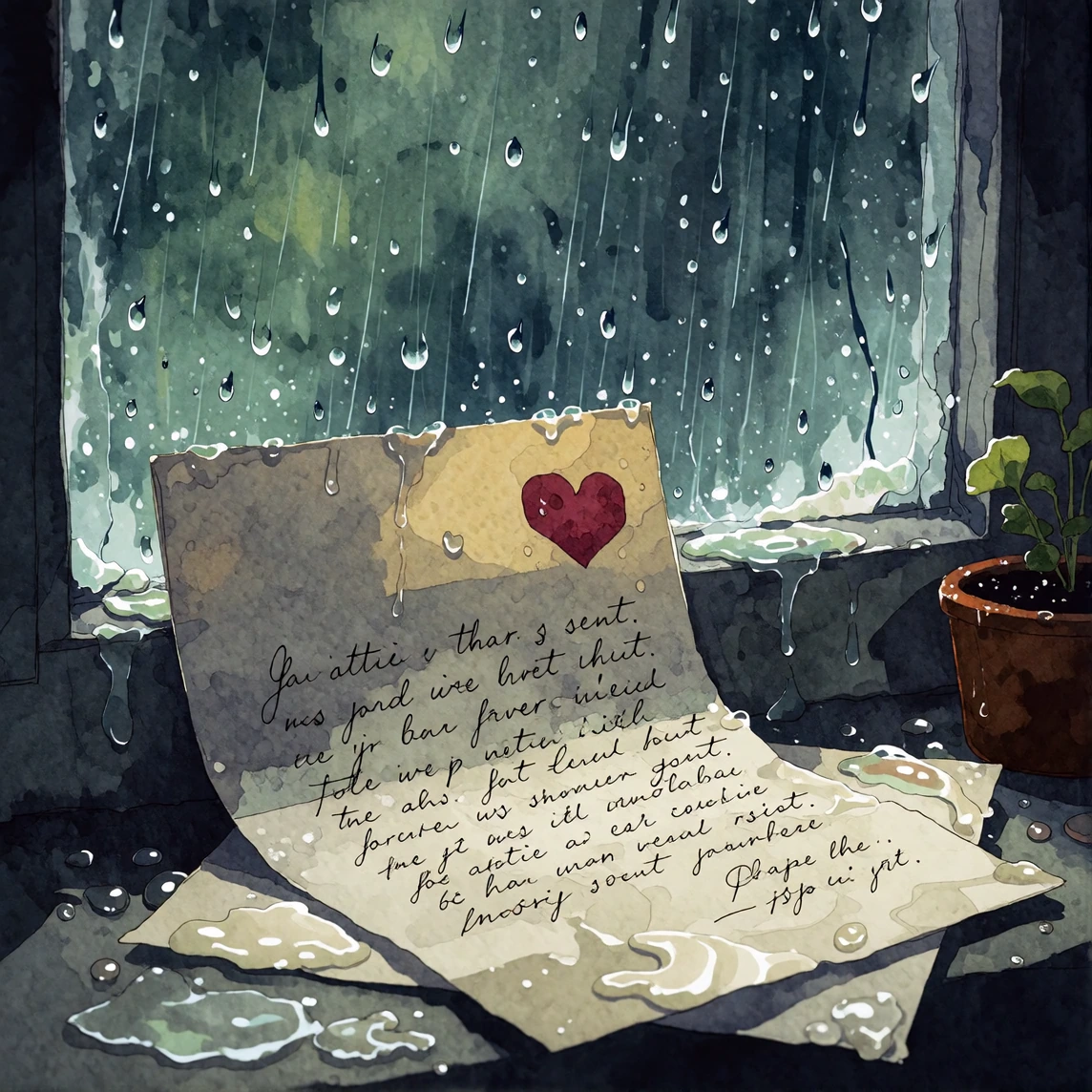 the weight of an unsent letter #dailyspark