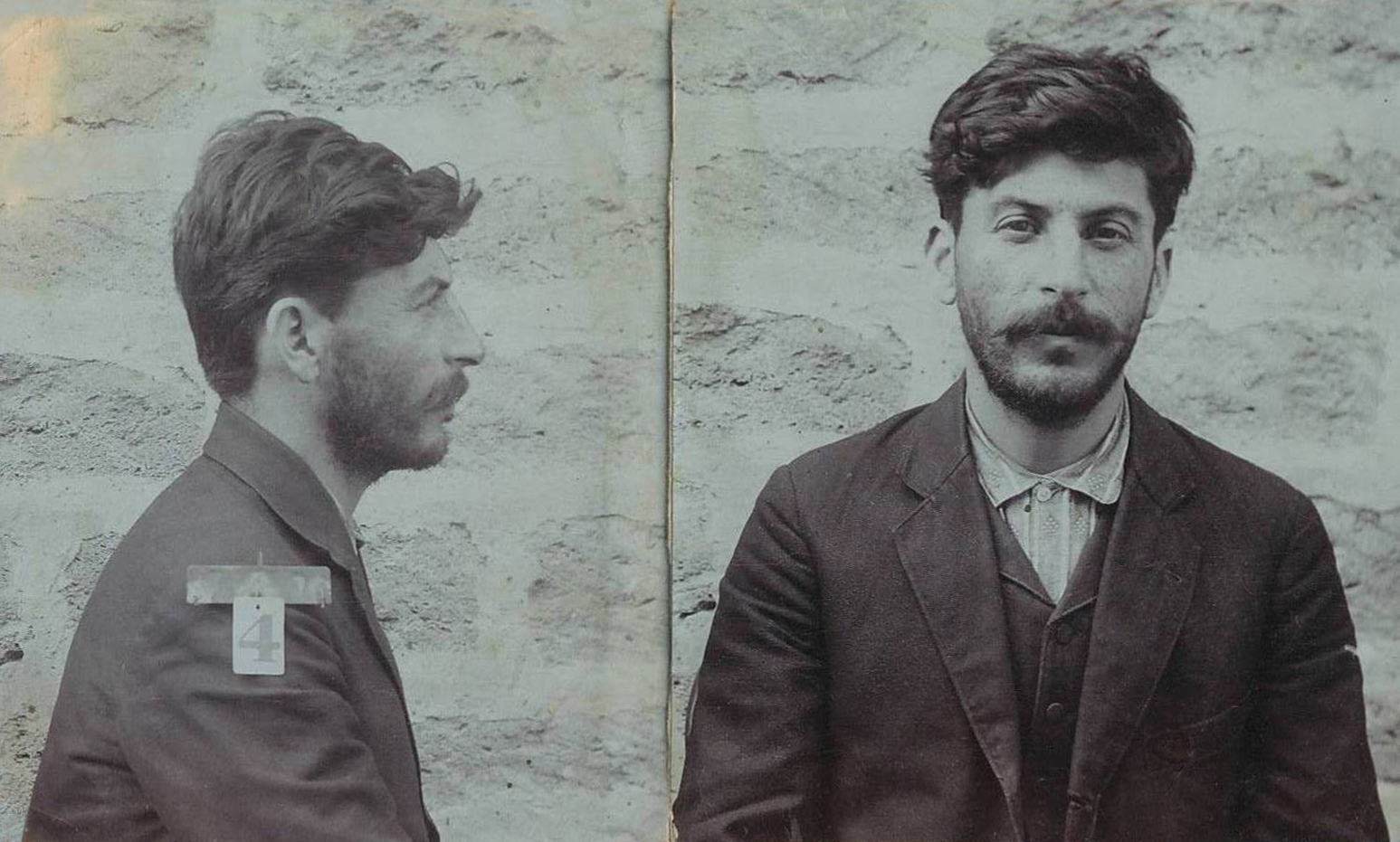 stalin in Bailov Prison, Baku, Azerbaijan, March 1910,