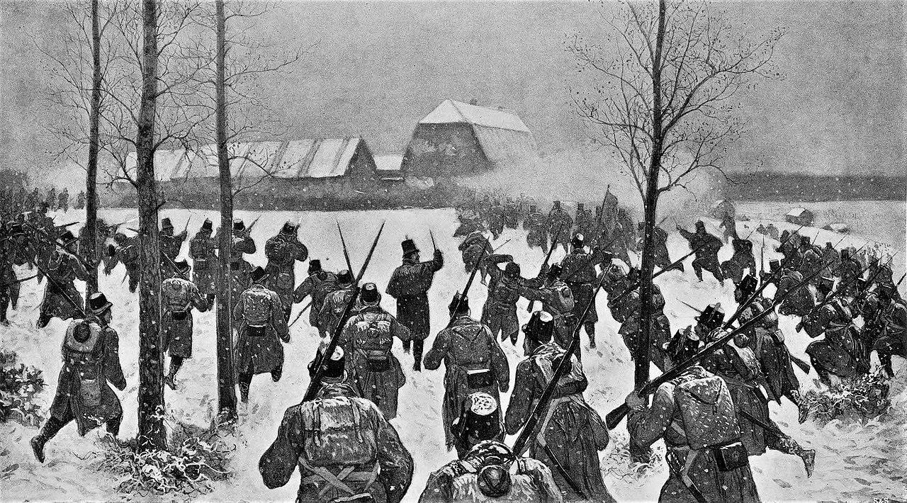 in the Finnish war of 1808-09, during the siege of Revolax, the attacking Finns were witnessed "chee…